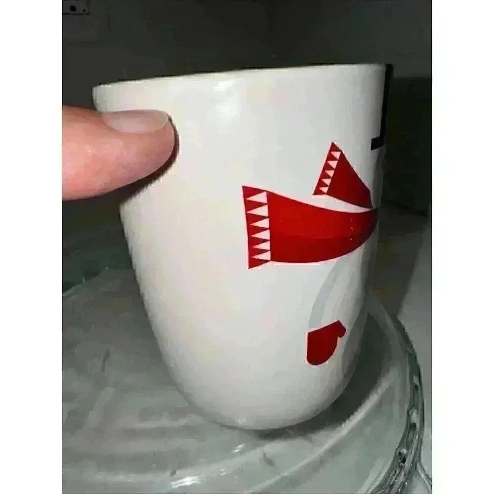 STARBUCKS COFFEE COMPANY Cup Mug CHRISTMAS SNOWMAN  2012